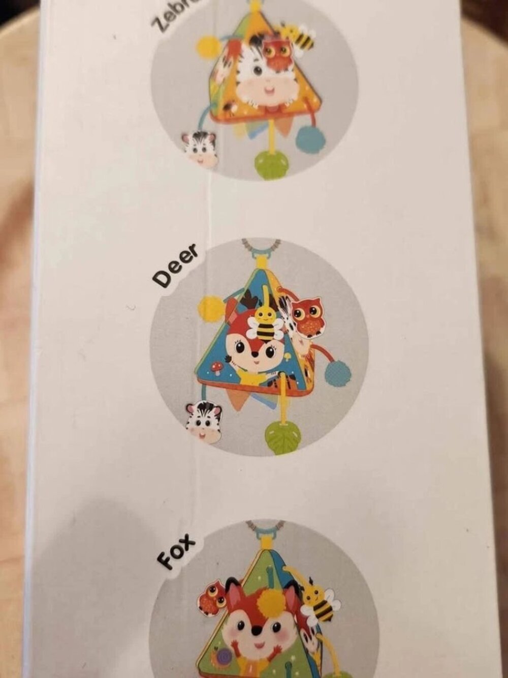 Bingo Dog baby pull string sensory toy